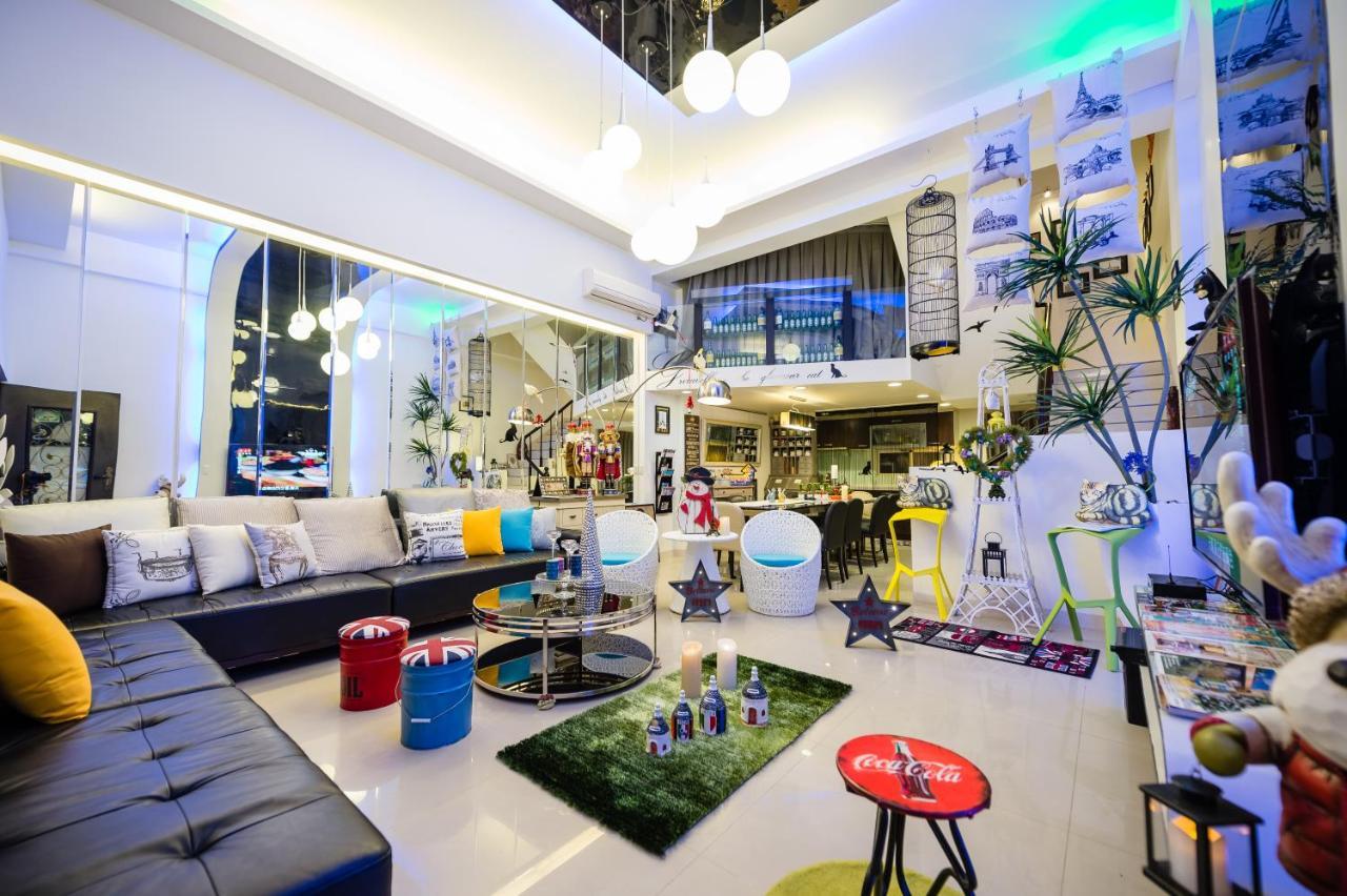 巴黎villa 主題派對k歌 Bbq 麻將包棟 Luodong Exteriér fotografie