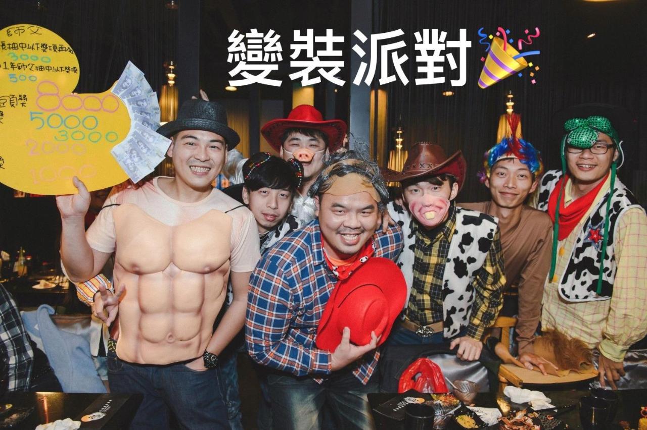 巴黎villa 主題派對k歌 Bbq 麻將包棟 Luodong Exteriér fotografie