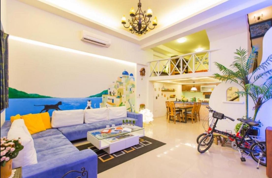 巴黎villa 主題派對k歌 Bbq 麻將包棟 Luodong Exteriér fotografie